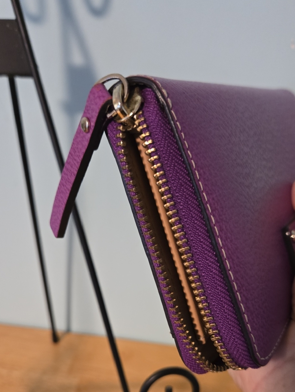 Kate Spade NWOTs Beautiful Plum Color Wallet 5x7     (#3132) - Picture 4 of 10